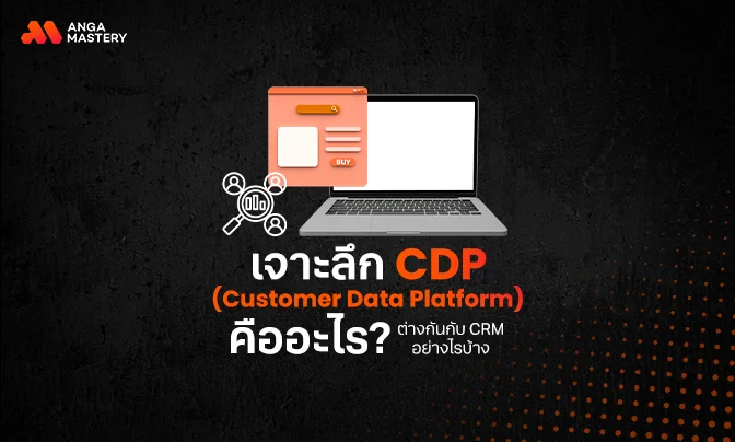 เจาะลึก CDP คืออะไร? ต่างกันกับ CRM อย่างไรบ้าง